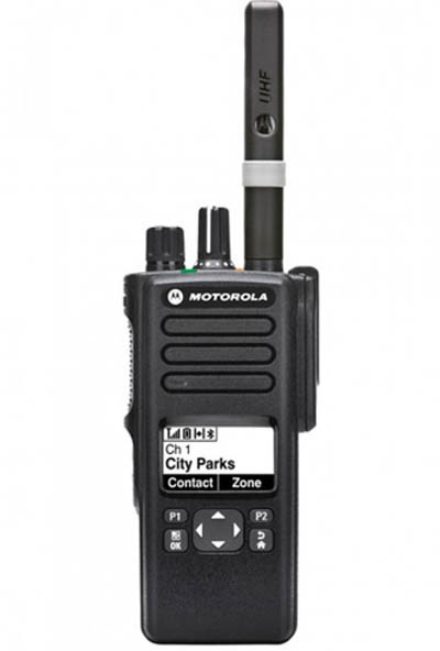 Motorola DP4600 Walkie Talkie.