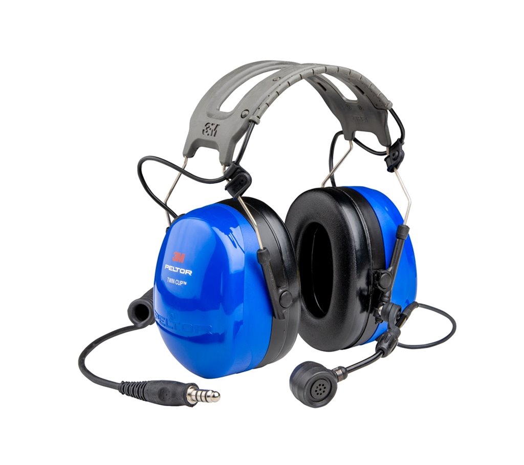 Headband Version of The ATEX TwinCup Headset