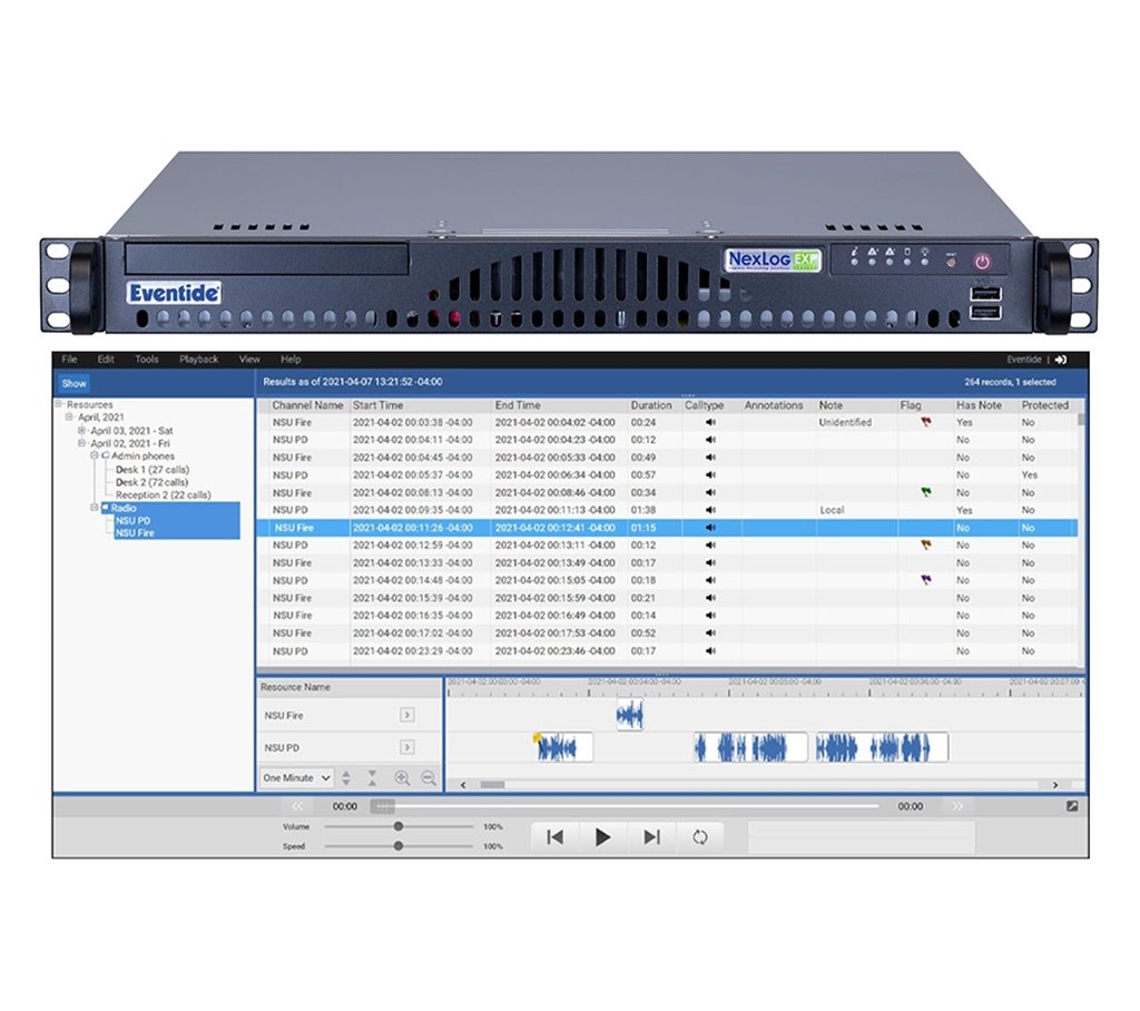 NexLog EXP Recorder_Ears Plc